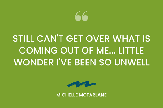 Still can't get over what is coming out of me