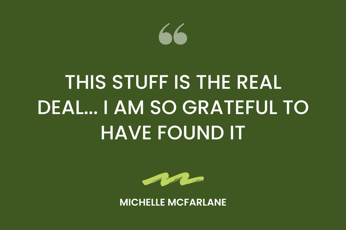 This stuff is the real deal... I am so grateful to have found it