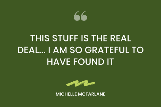 This stuff is the real deal... I am so grateful to have found it