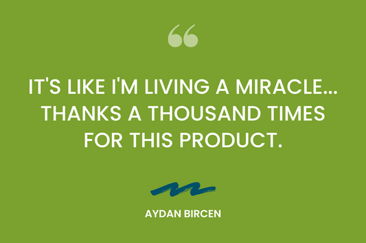 It's like I'm living a miracle