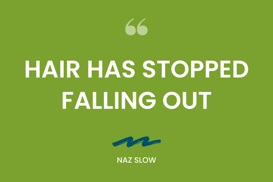 Hair has stopped falling out