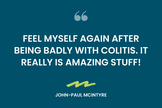 Feel myself again after being badly with colitis