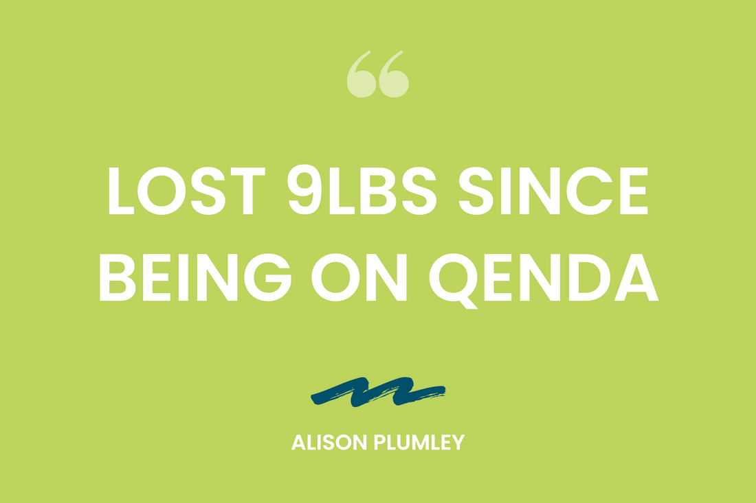 Lost 9lbs since being on Qenda